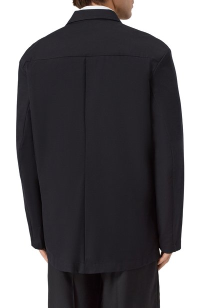 Пиджак из хлопка и шерсти DRIES VAN NOTEN, арт. 020718-2302-900, фото 4