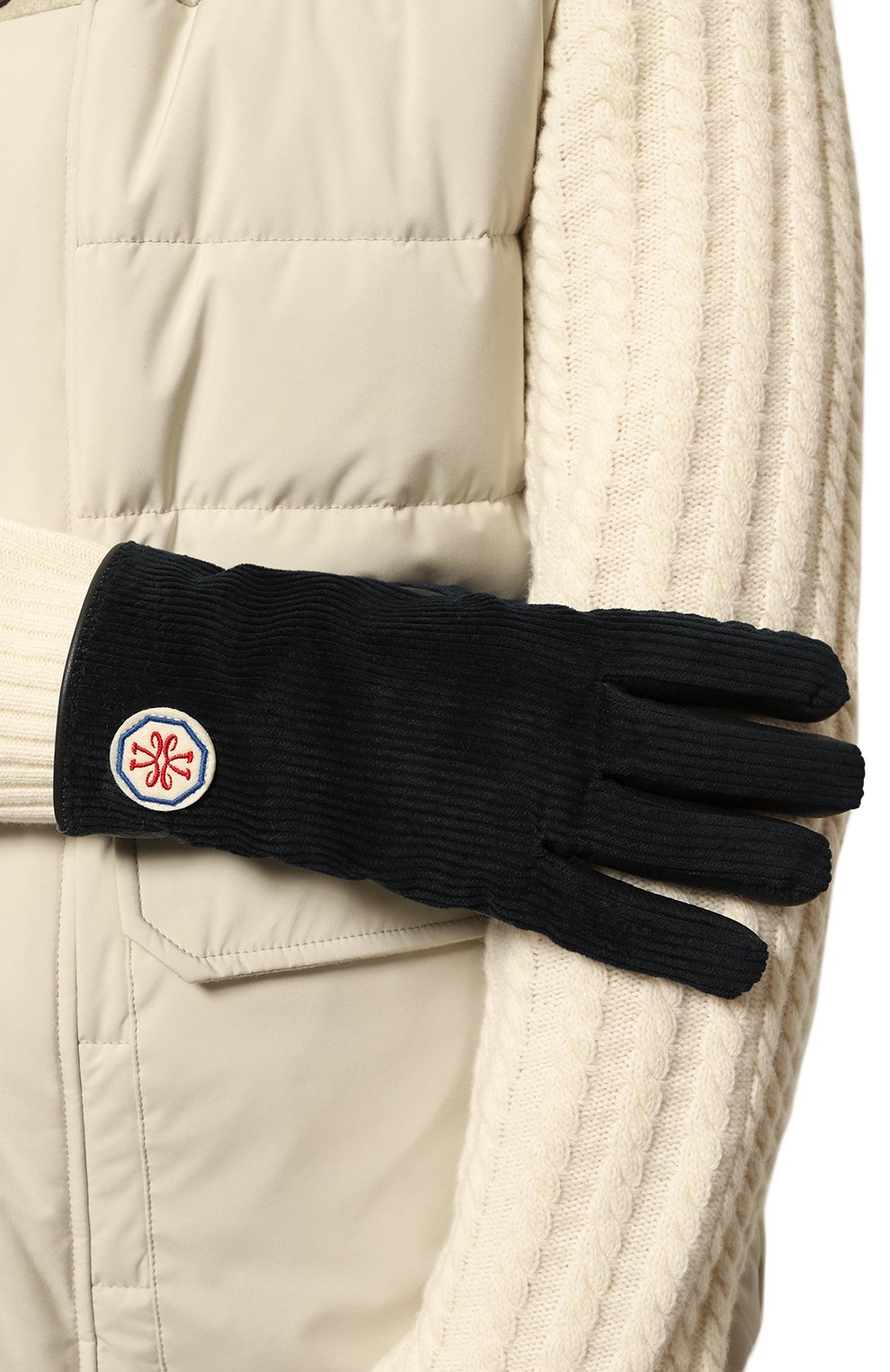 Комбинированные перчатки JACOB COHEN, арт. U A R10 80 D 1342/4018, фото 2