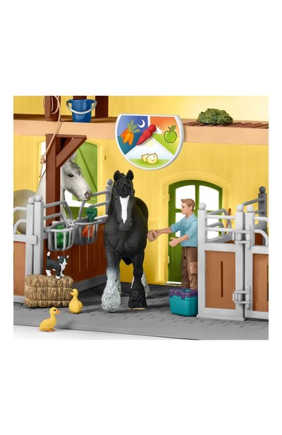 Игрушка конюшня SCHLEICH разноцветного цвета по цене 23620 руб., арт. 42485, фото 2 Игрушка конюшня SCHLEICH, арт. 42485, фото 2