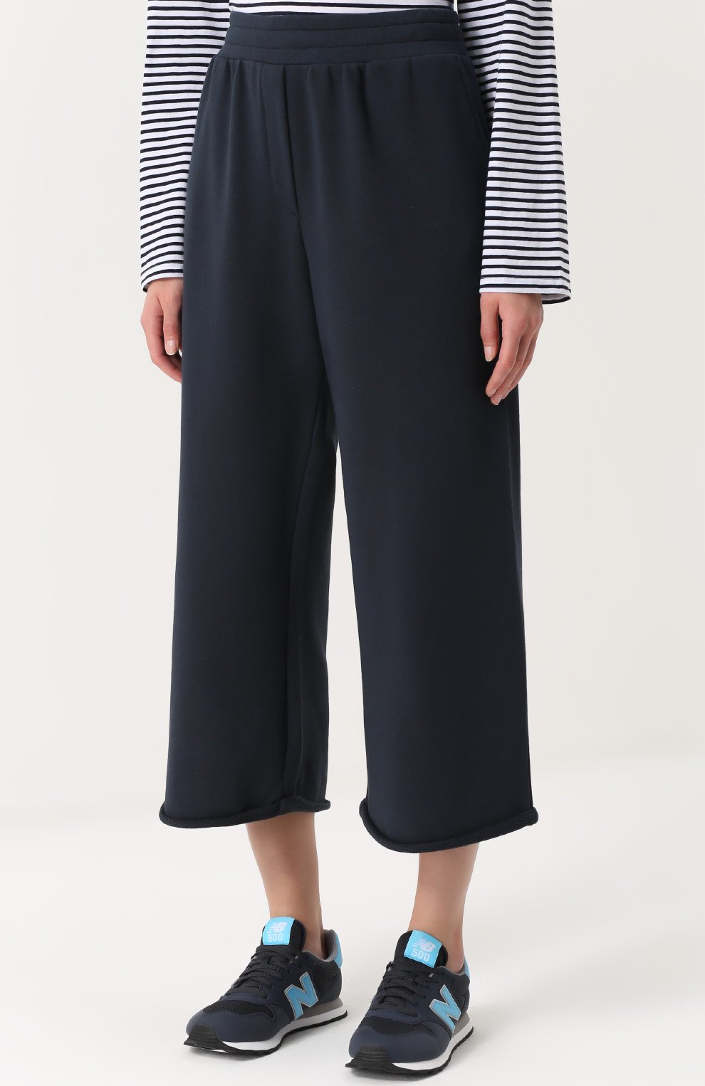 Укороченные расклешенные брюки ALEXANDERWANG.T, арт. 4C274702A4, фото 3