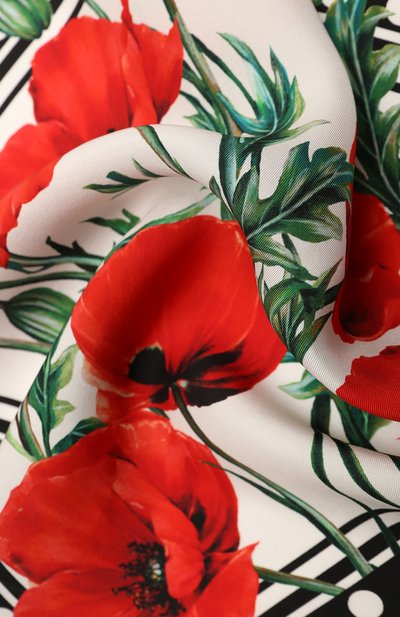 Шелковый платок DOLCE & GABBANA, арт. FN093R/GDAWW, фото 5