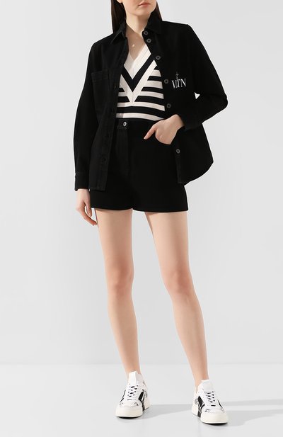 Джинсовая рубашка VALENTINO, арт. TB3DB00G608, фото 2