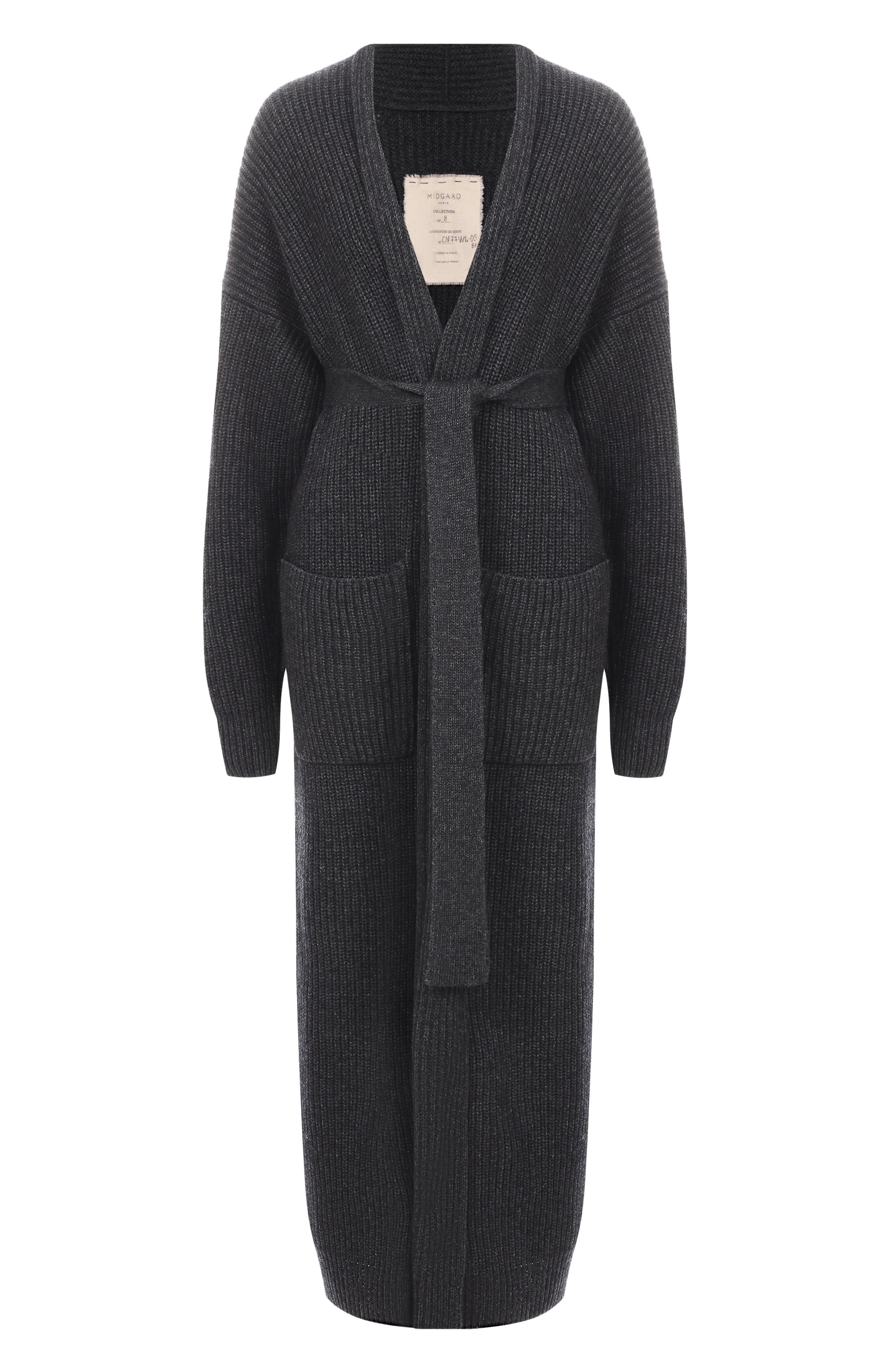 Кардиган из шерсти и кашемира MIDGARD PARIS, арт. CN77WL-OS-BK, фото 1