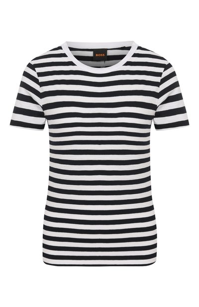 Женская хлопковая футболка BOSS ORANGE, арт. 50504192