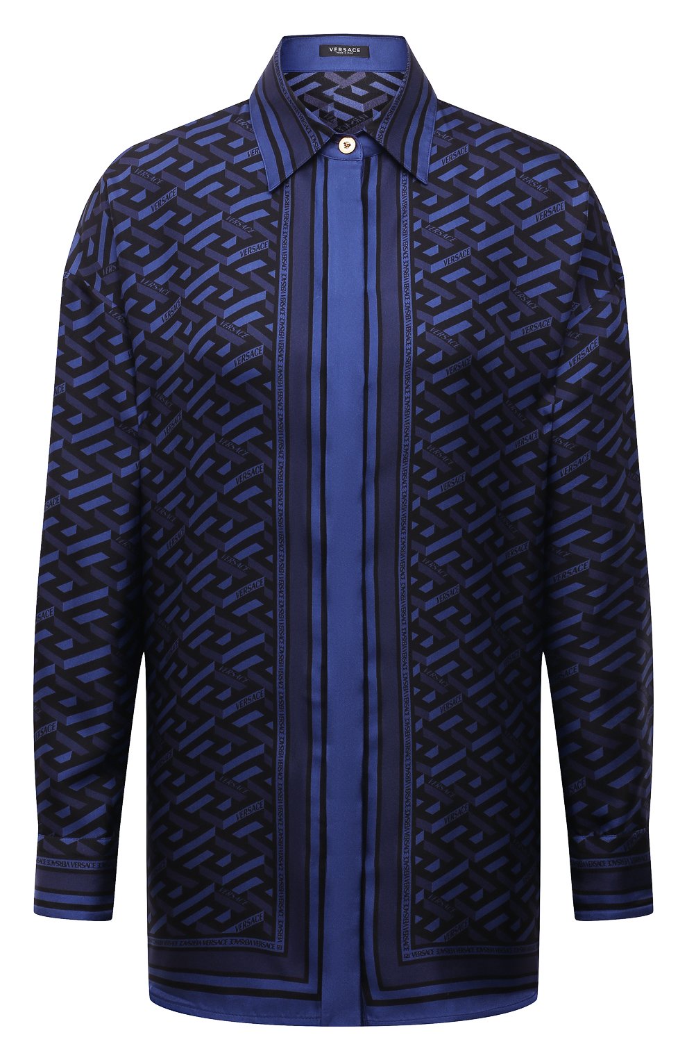 Шелковая рубашка VERSACE, арт. 1002489/1A01805, фото 1