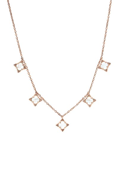 Серебряное ожерелье с аквамарином MOONKA, арт. tr-nl-aqm, фото 3