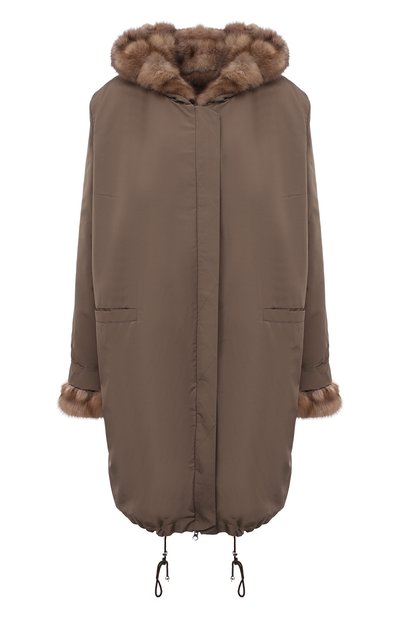 Парка с подкладкой из меха соболя FURLAND, арт. 0201914210009100009, фото 1