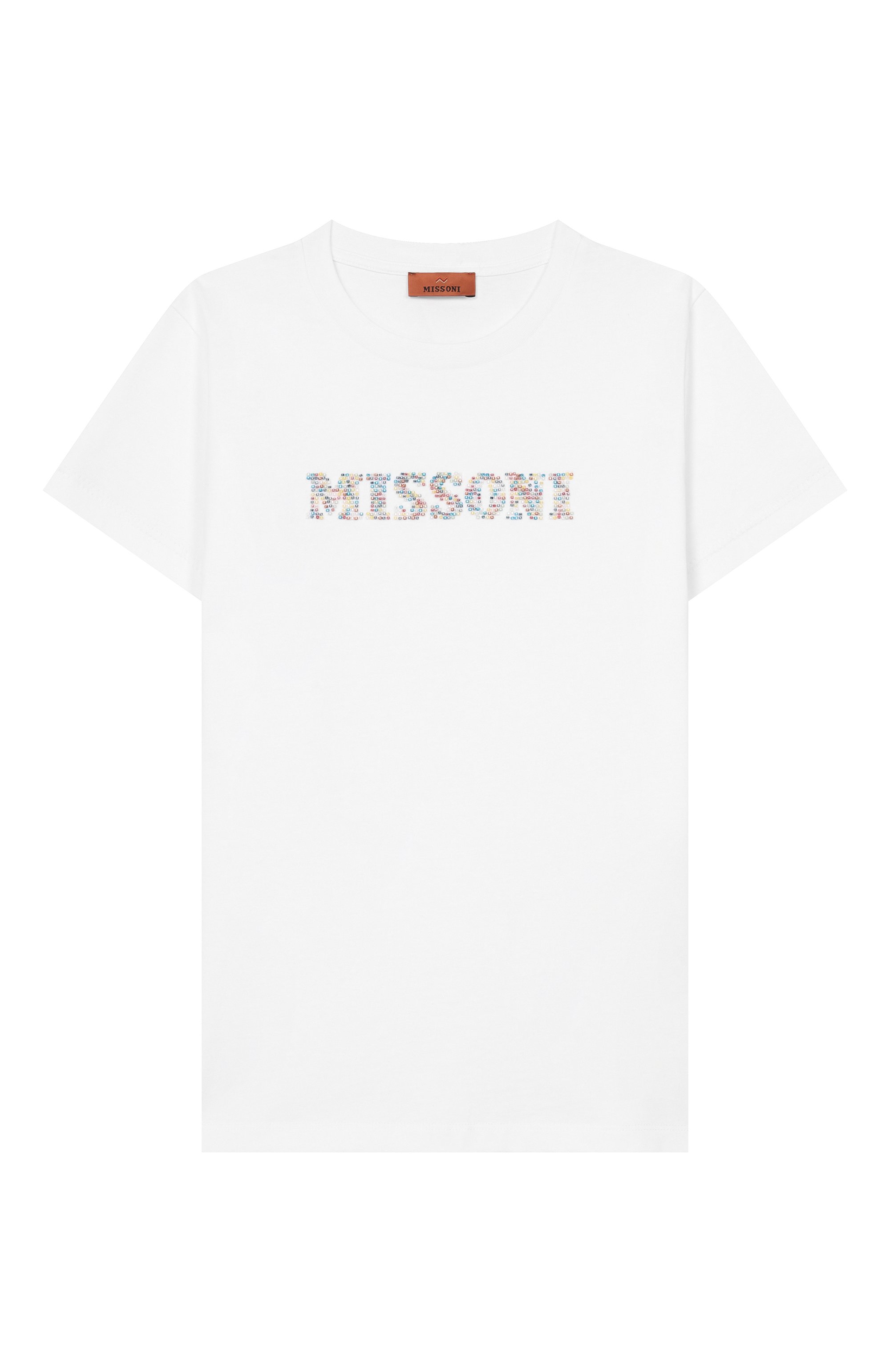 Хлопковая футболка MISSONI, арт. MY8A81/Z3672_001, фото 1