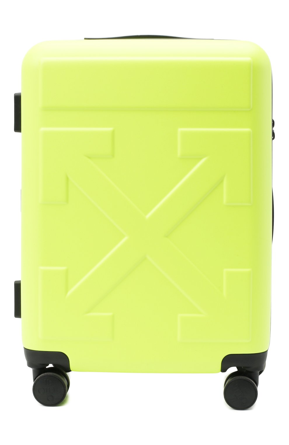 Чемодан arrow trolley OFF-WHITE желтого цвета по цене 89950 руб., арт. 0WNG002E20MAT0016500, фото 1 Чемодан arrow trolley OFF-WHITE, арт. 0WNG002E20MAT0016500, фото 1