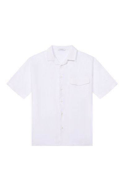 Рубашка изо льна и хлопка PAOLO PECORA MILANO, арт. PP4340_001