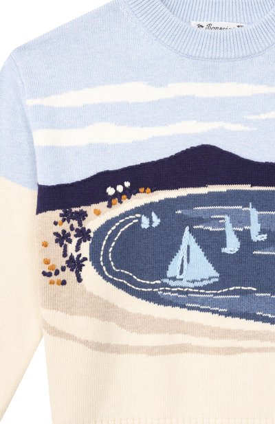 Пуловер из хлопка и к ашемира BONPOINT, арт. S06BJUK00007/10A-12A, фото 3