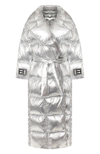 Женский пуховик с поясом OFF-WHITE, арт. 0WEA191F19F760509100