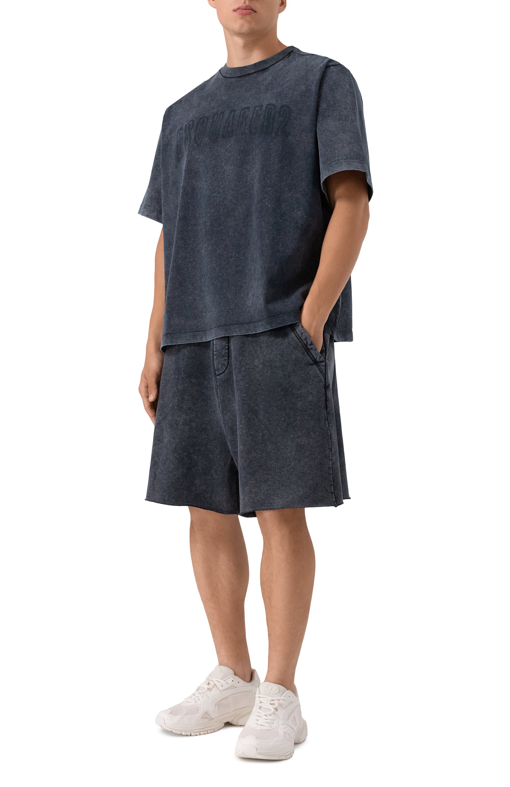 Хлопковая футболка DSQUARED2, арт. S74GD1460/D20073, фото 2