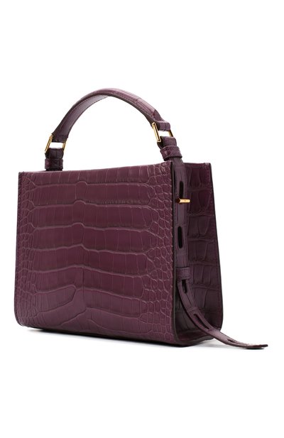 Сумка t twist из кожи аллигатора TOM FORD, арт. L1259T-EAL001/AMIS, фото 3