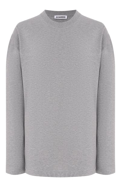 Женская хлопковый лонгслив JIL SANDER, арт. J02GC0174/J20399
