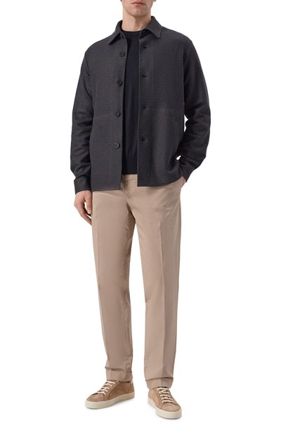 Куртка-рубашка изо льна и хлопка HARRIS WHARF LONDON, арт. CH9320PDZ-T/DZT, фото 2