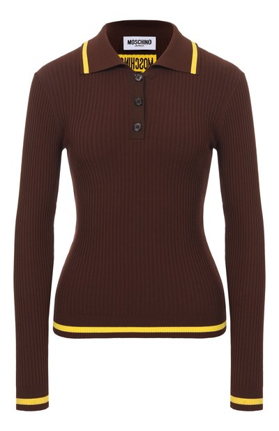 Женское поло из вискозы M05CH1NO JEANS, арт. J0911/8201