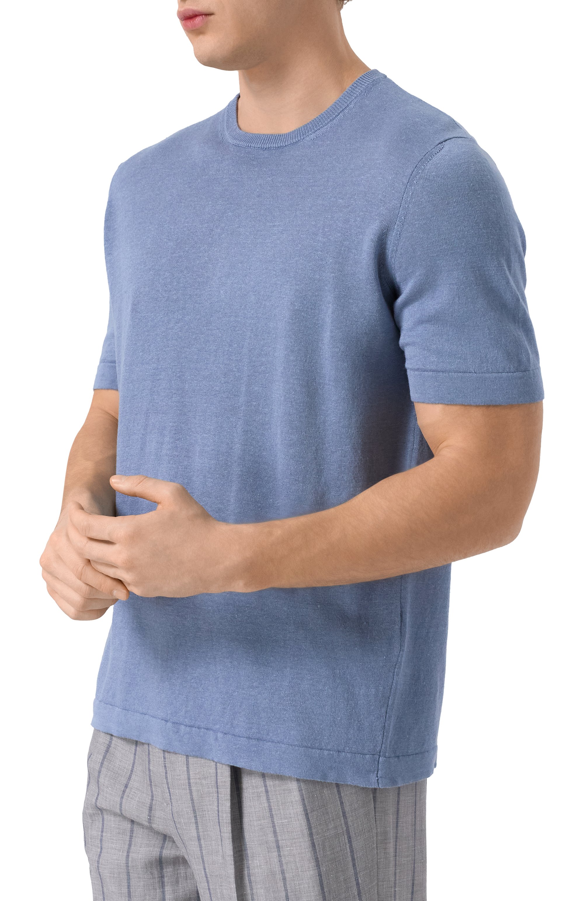 Джемпер изо льна и кашемира MVST, арт. 25E/X1P/0/A001/7639, фото 3