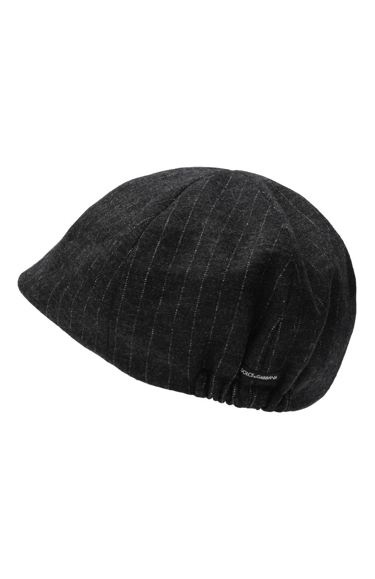 Кепка из шерсти и хлопка DOLCE & GABBANA, арт. 0131/LB1H55/FR3D2, фото 2