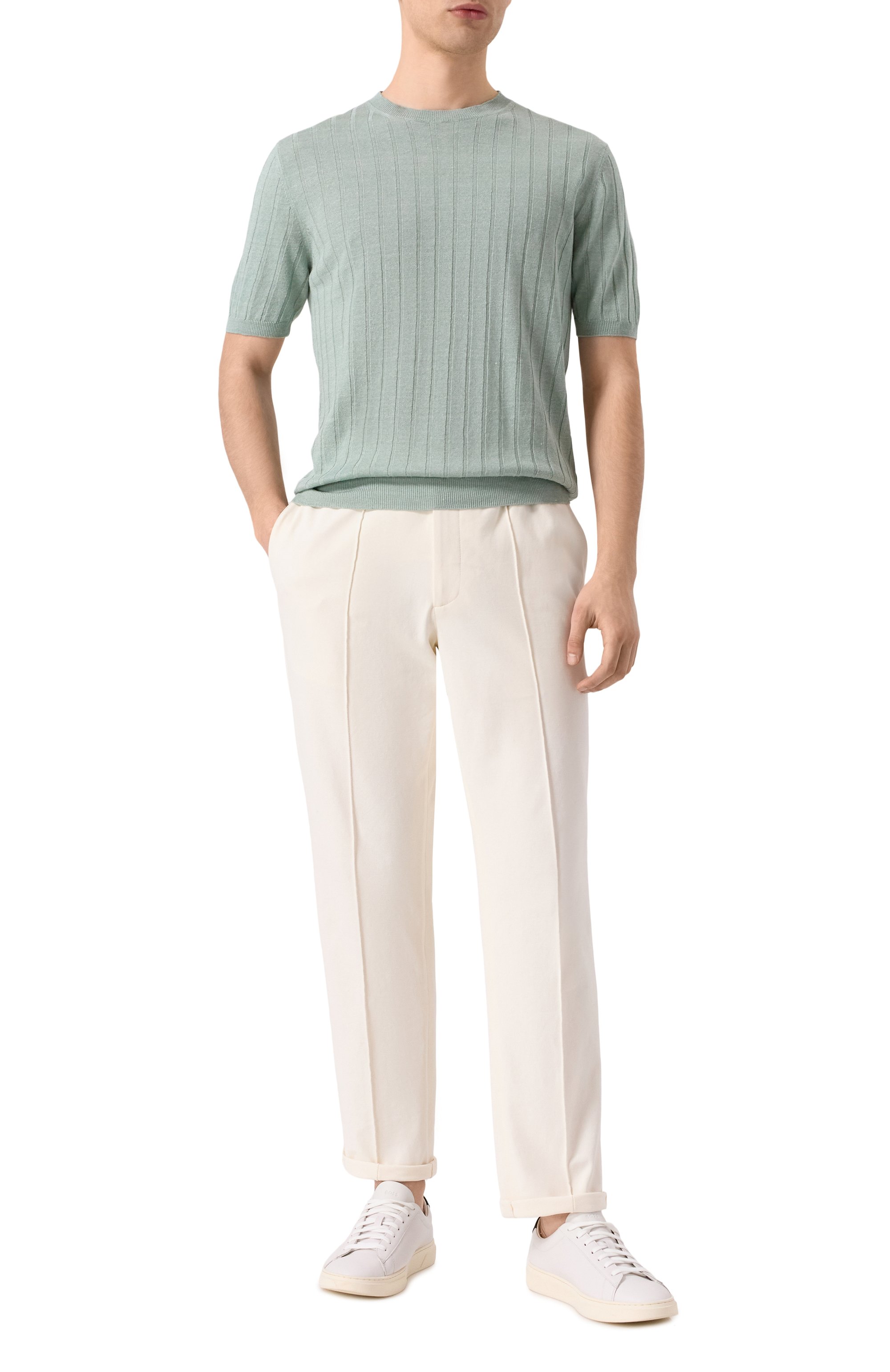 Джемпер изо льна и хлопка BOGLIOLI, арт. 91555/SB5808, фото 2