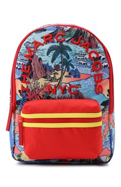 Детская рюкзак MARC JACOBS (THE) красного цвета, арт. W20073 | Фото 1 (Материал: Текстиль; Нос: Не проставлено)