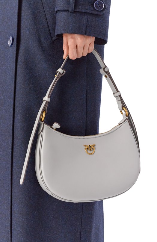 Сумка Half Moon Love mini Pinko 102790/A0F1 Серый  102790/A0F1 Фото 2