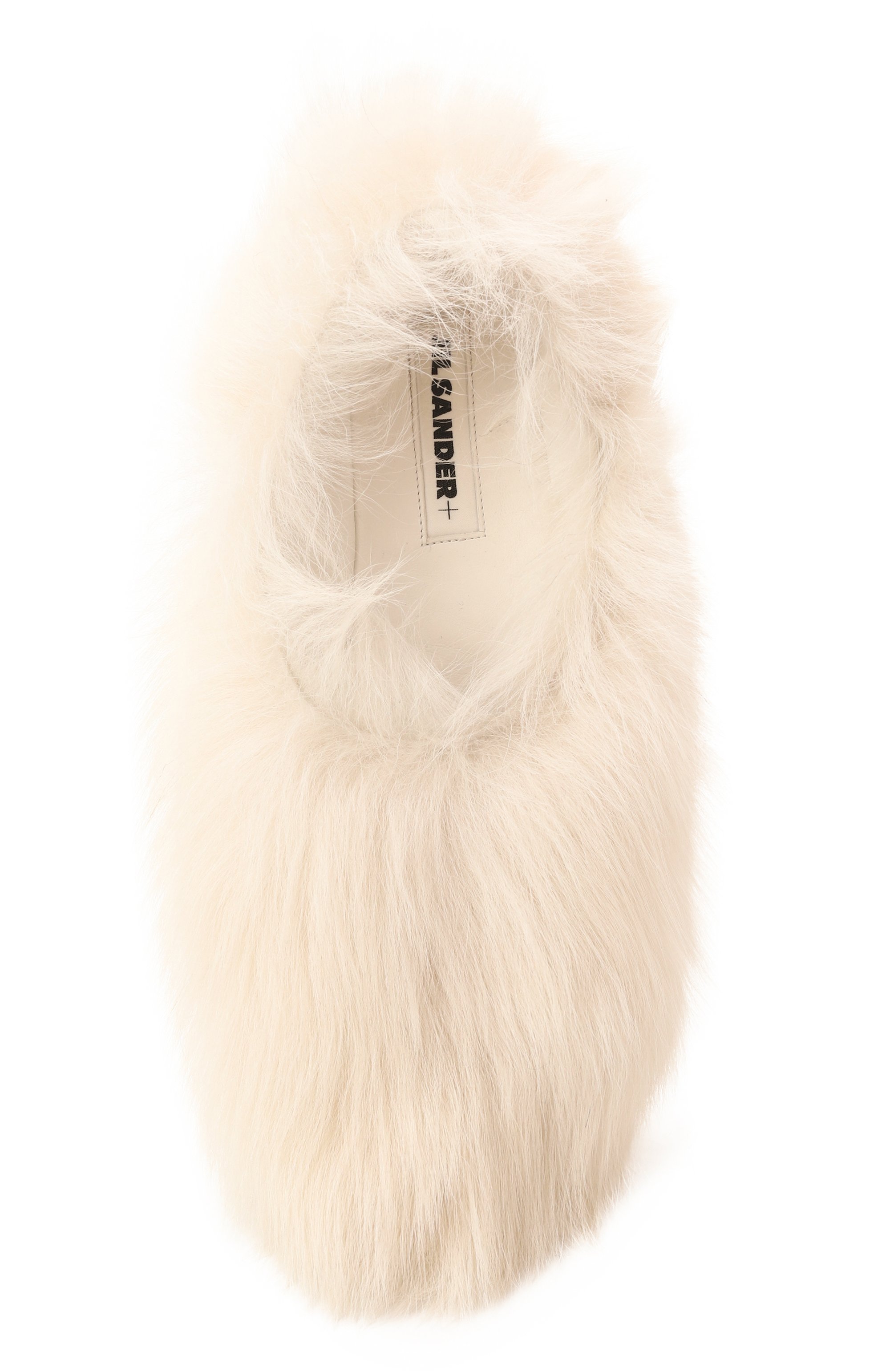 Балетки из овчины JIL SANDER кремового цвета по цене 83150 руб., арт. J44WZ0001/P7969, фото 6 Балетки из овчины JIL SANDER, арт. J44WZ0001/P7969, фото 6