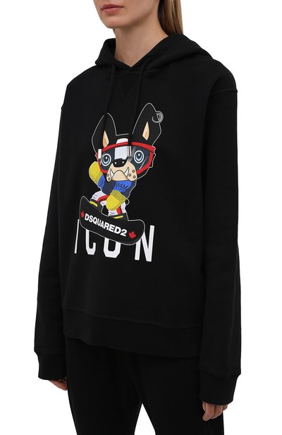Хлопковое худи DSQUARED2, арт. S80GU0050/S25042, фото 3