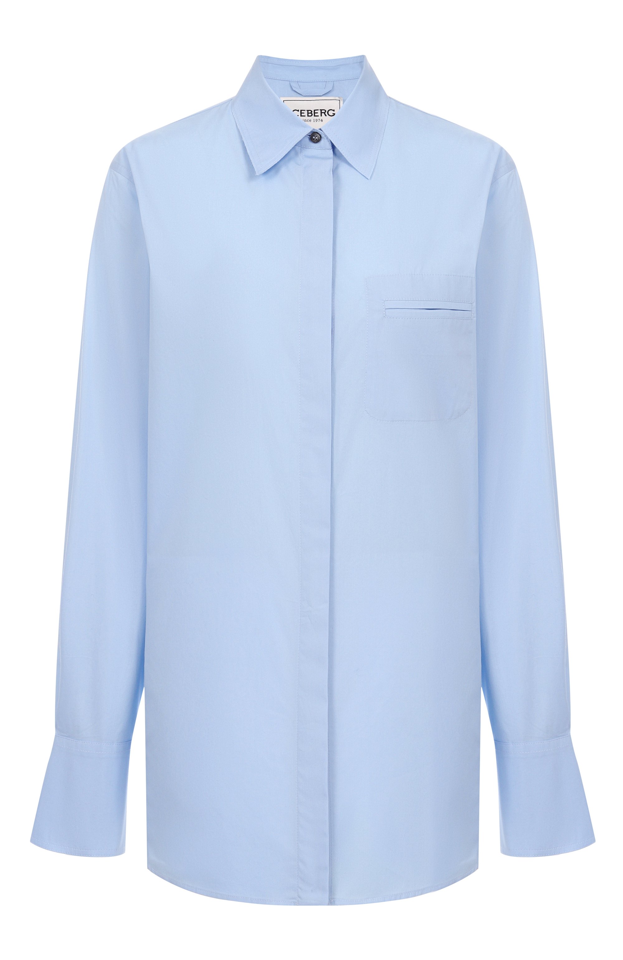 Хлопковая рубашка ICEBERG, арт. G021/0187, фото 1