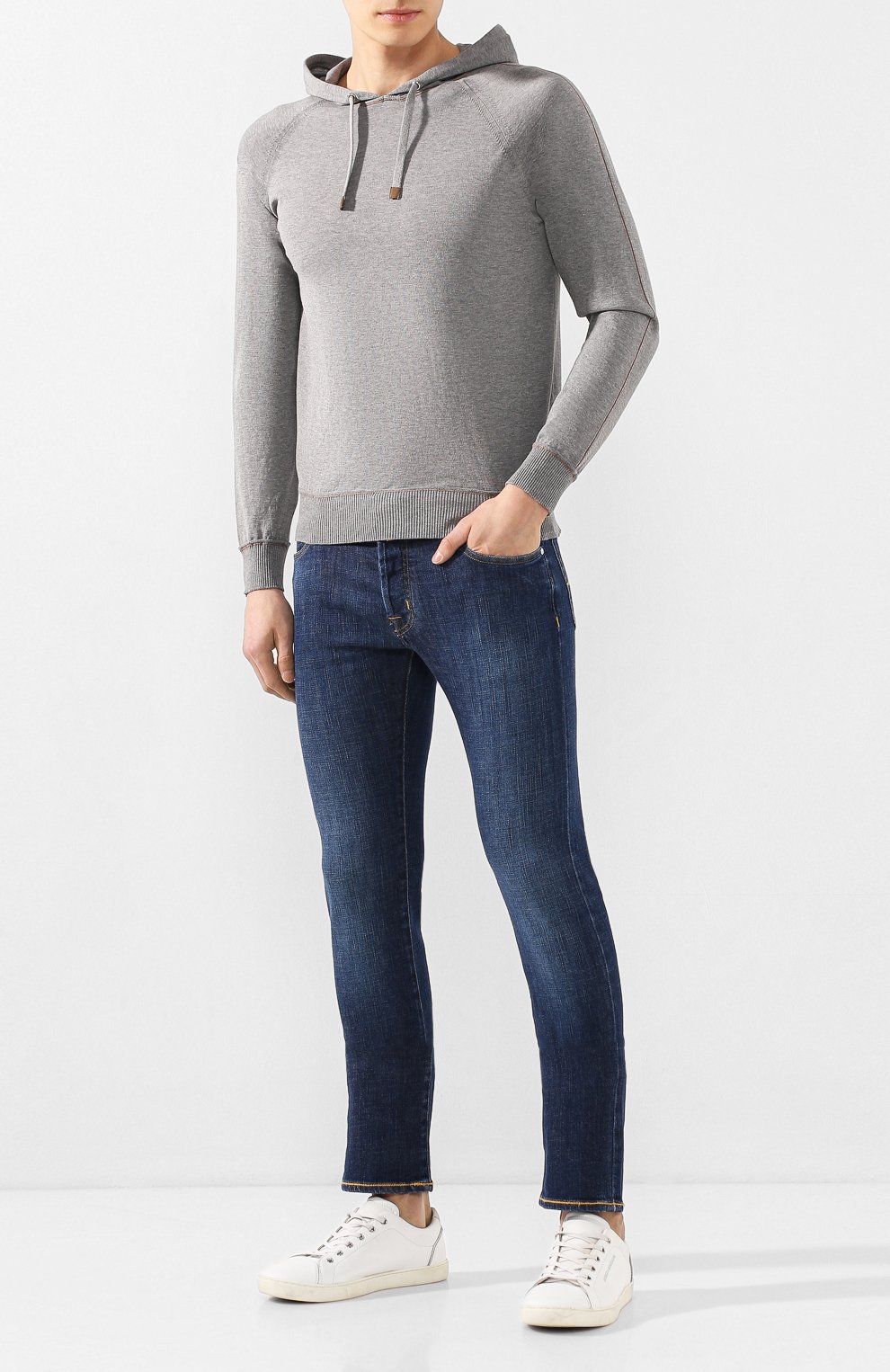 Хлопковое худи ELEVENTY PLATINUM, арт. A76MAGA28 MAG0A035, фото 2