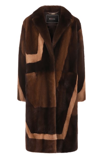 Женская шуба из норки KITON, арт. D60683AK0538F29