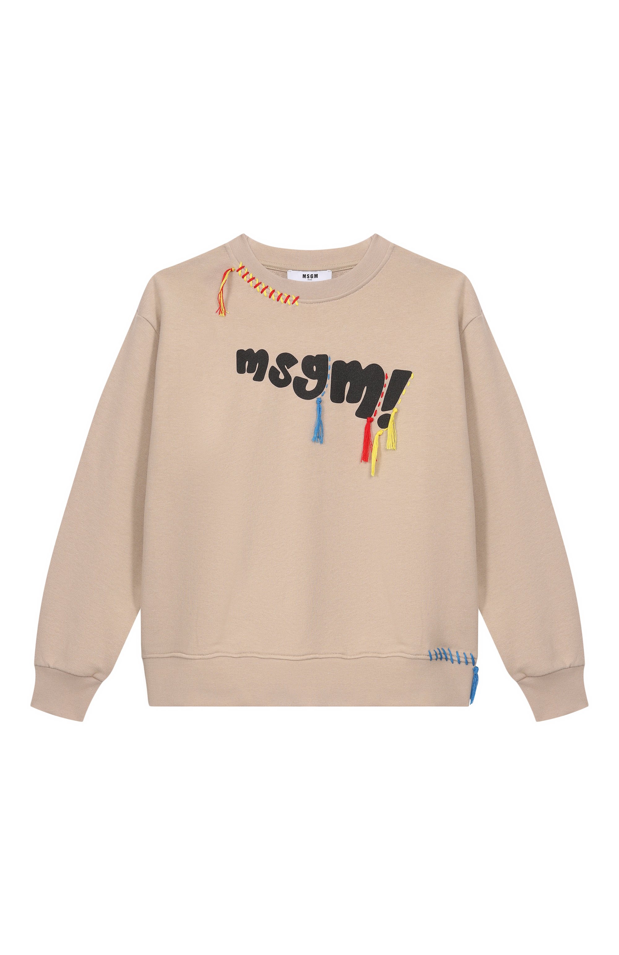 Хлопковый свитшот MSGM KIDS, арт. S6MSJUSW142, фото 1