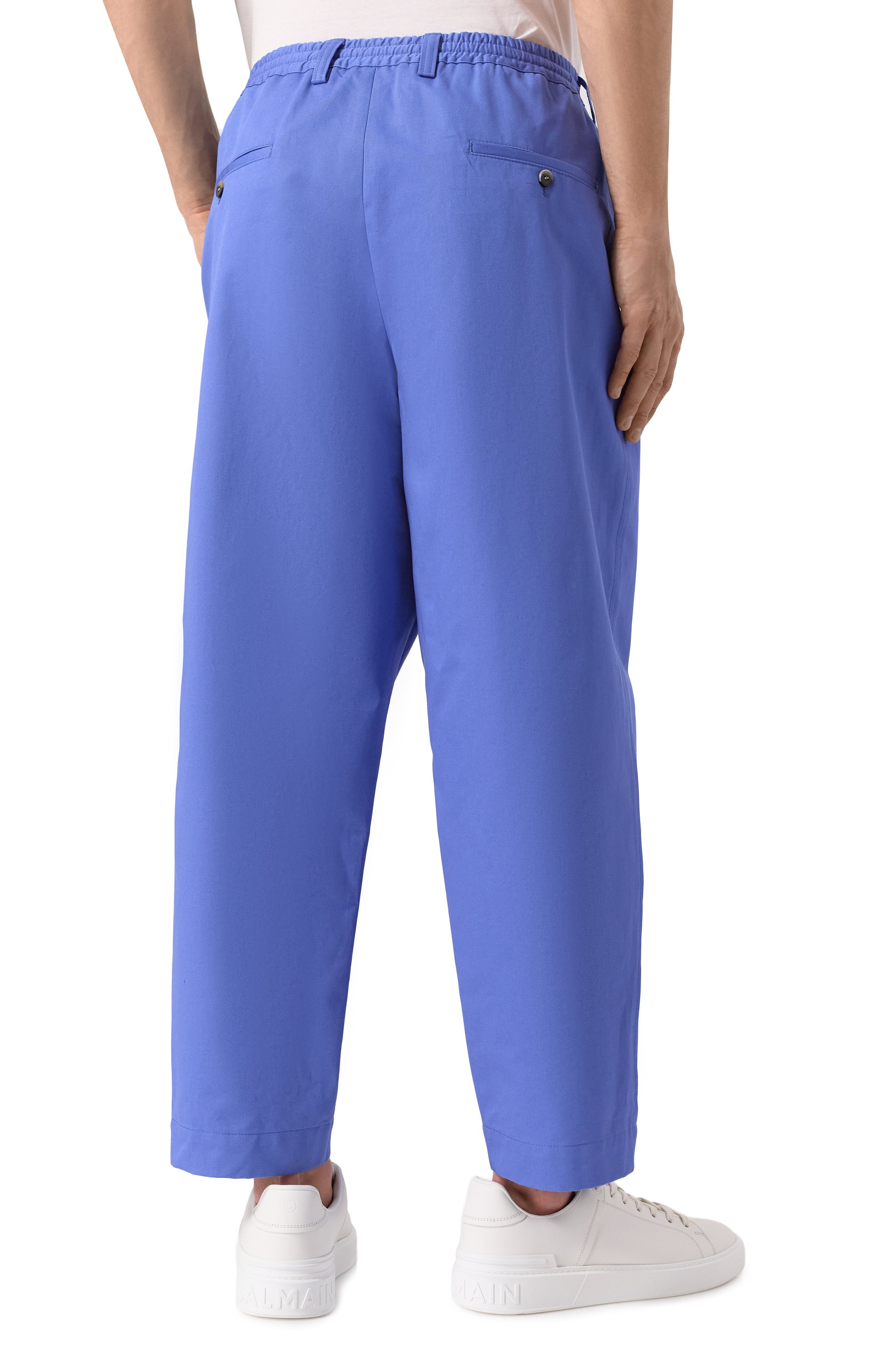 Хлопковые брюки MARNI, арт. PUMU0017A4/UTC311, фото 4