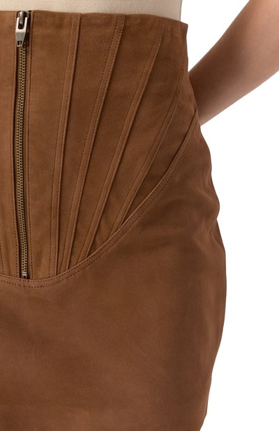 Замшевая юбка ZEYNEP ARCAY, арт. SS25SK06, фото 5