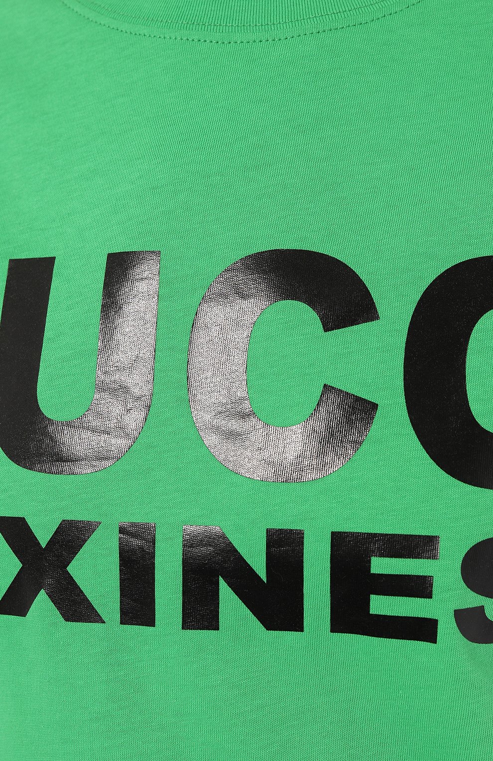 Хлопковая футболка GUCCI зеленого цвета по цене 44350 руб., арт. 623608 XJCLE, фото 5 Хлопковая футболка GUCCI, арт. 623608 XJCLE, фото 5