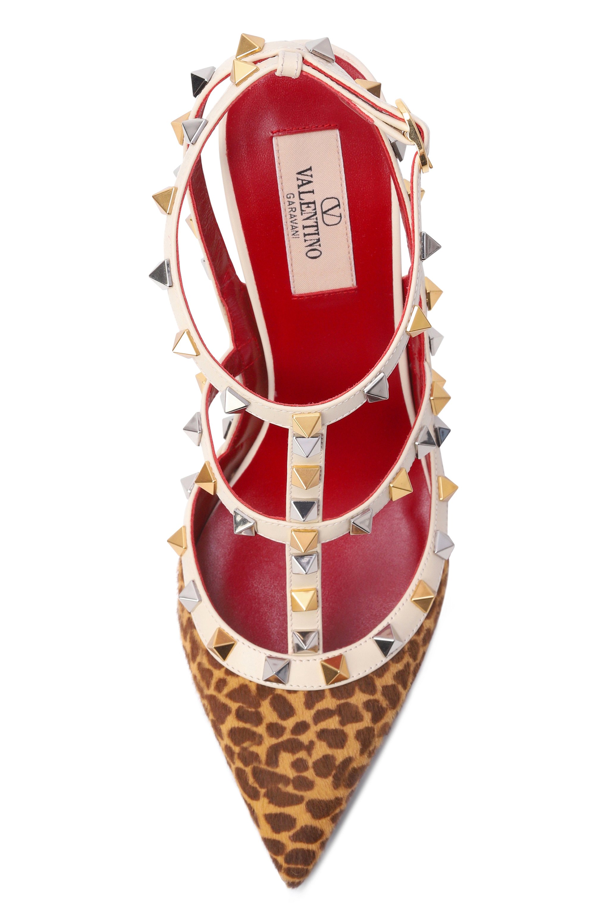 Кожаные туфли rockstud 100 VALENTINO, арт. 8W2S0393/LIX, фото 6