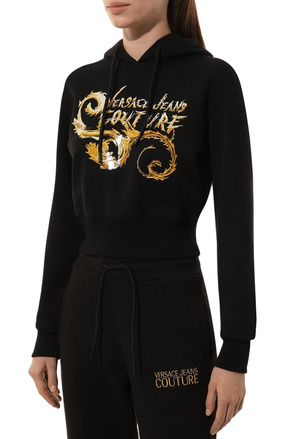 Хлопковое худи VERSACE JEANS COUTURE, арт. 77HAIC00/CF00C, фото 3