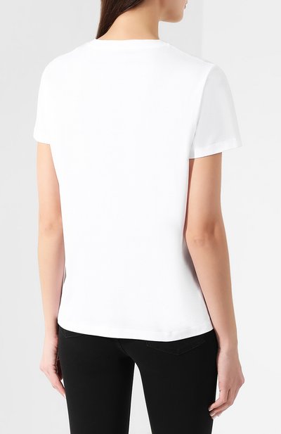 Хлопковая футболка ROBERTO CAVALLI, арт. IQT680/JD060, фото 4