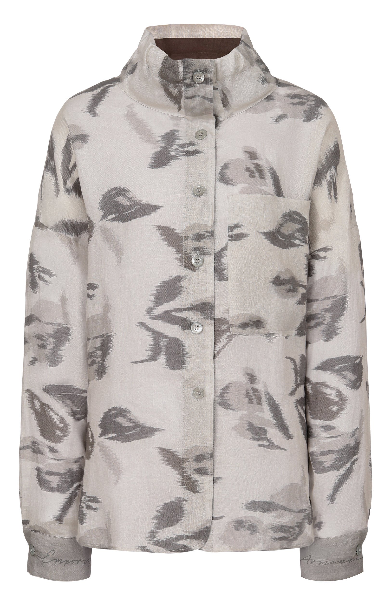 Льняная рубашка EMPORIO ARMANI, арт. EW004950/AF26966, фото 1