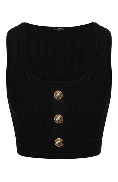 Женский топ из вискозы BALMAIN, арт. TF10007/K030