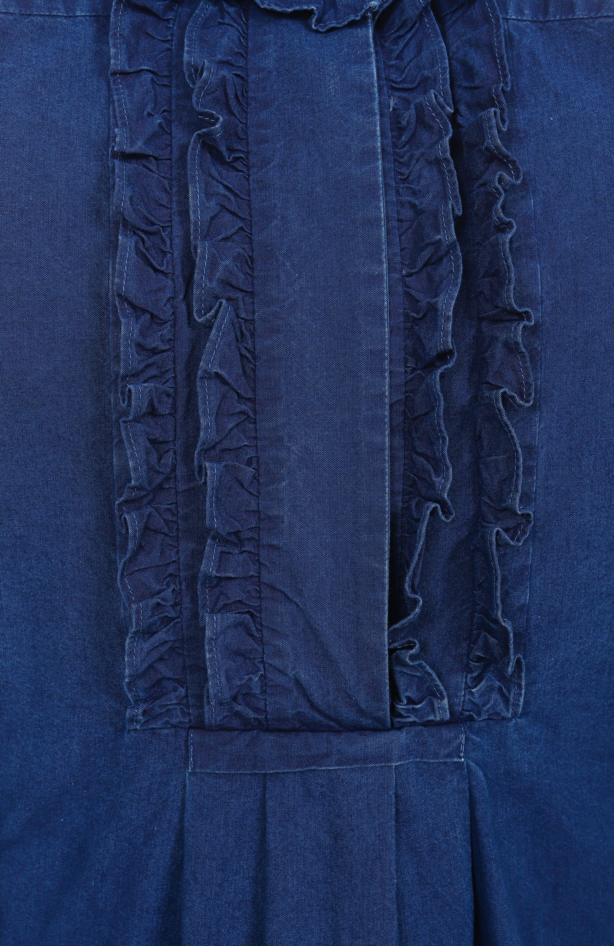 Джинсовое платье VALENTINO, арт. 6B3DA02S94B, фото 6