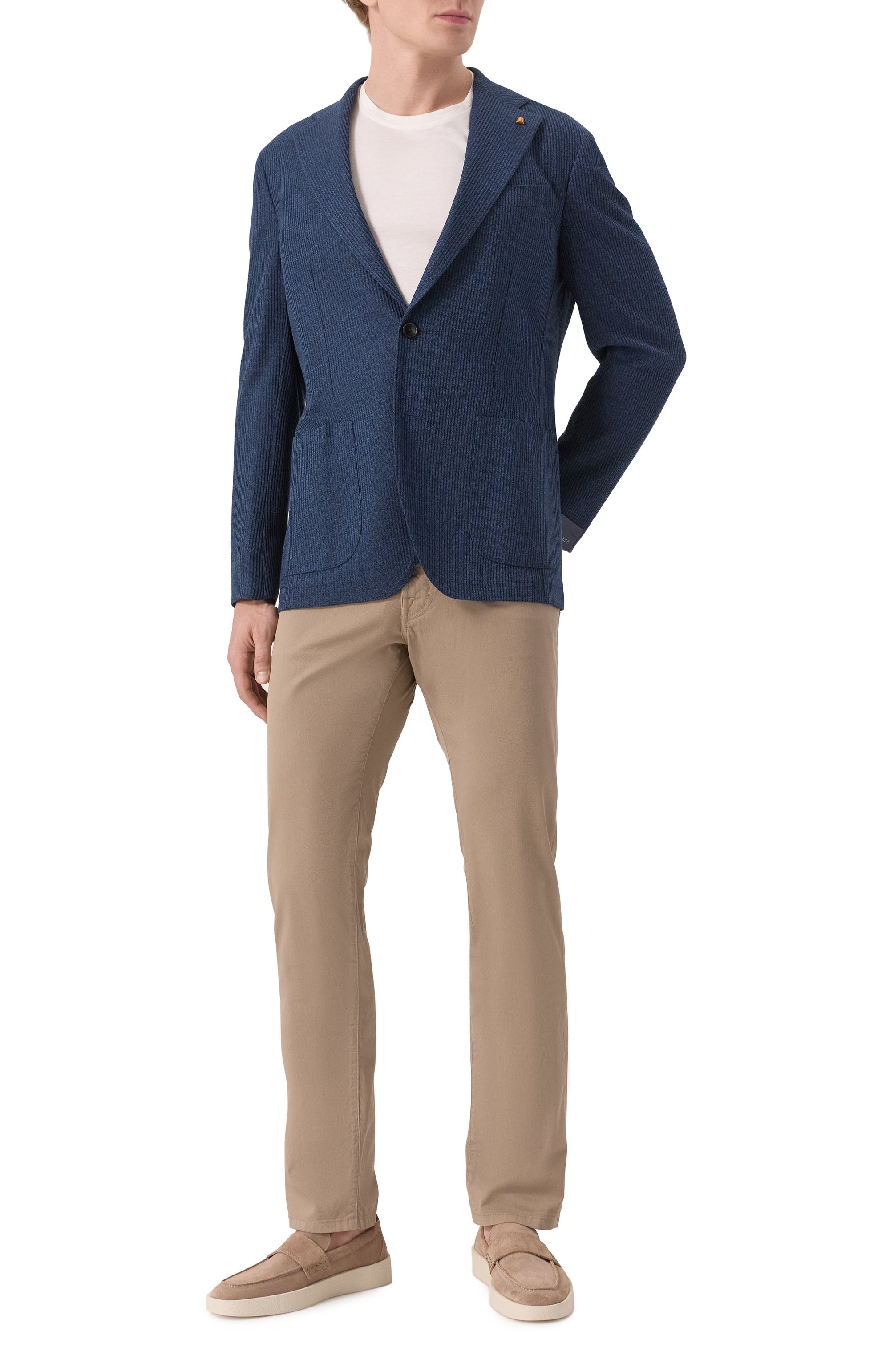 Пиджак изо льна и хлопка SARTORIA LATORRE, арт. JEF74/JH194, фото 2