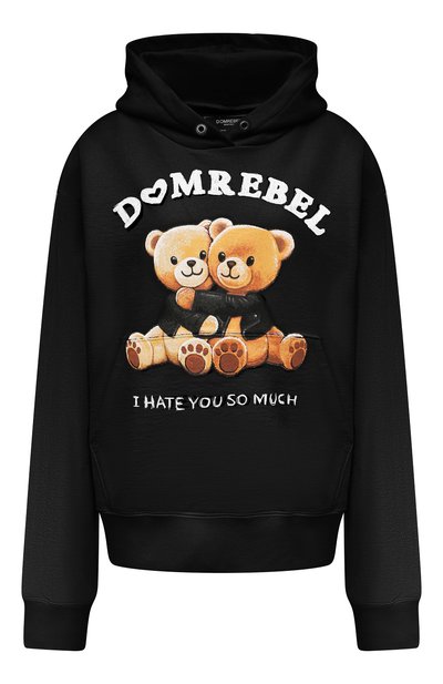 Женский хлопковое худи DOMREBEL, арт. BESTIES/H00DIE/W