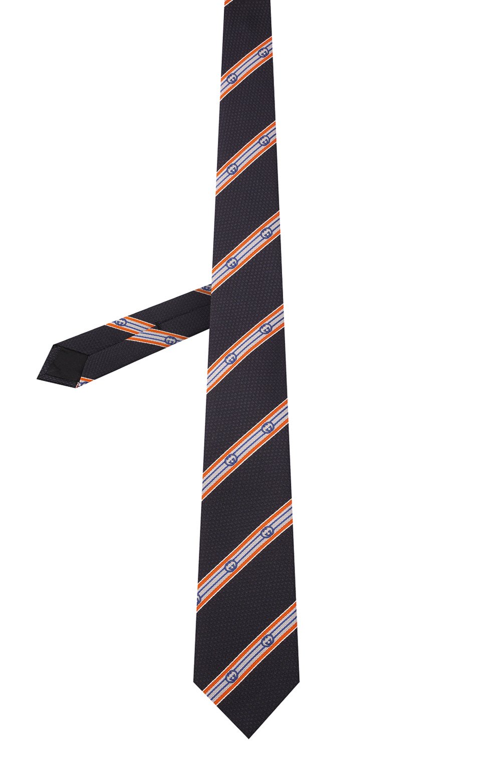 Шелковый галстук GUCCI, арт. 669924/4E009, фото 3
