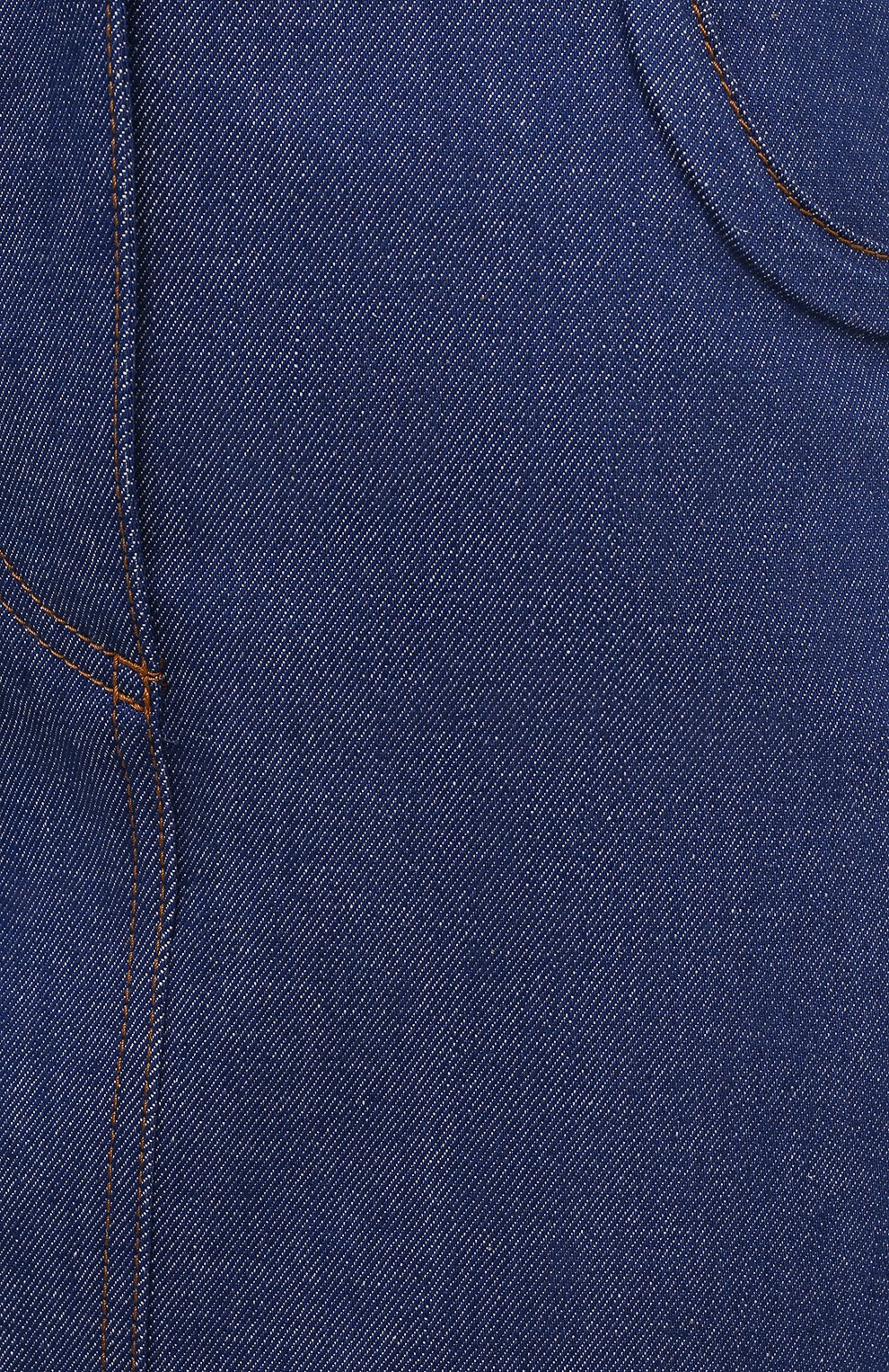 Джинсовая юбка FENDI синего цвета по цене 57750 руб., арт. FLQ540 AF73, фото 5 Джинсовая юбка FENDI, арт. FLQ540 AF73, фото 5