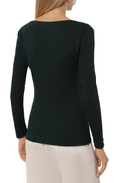 Лонгслив из вискозы и кашемира GIORGIO ARMANI, арт. 6DAM70/AJSVZ, фото 4