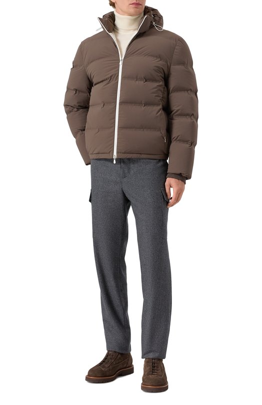 Пуховик Brunello Cucinelli MM4911836 Коричневый  MM4911836 Фото 2