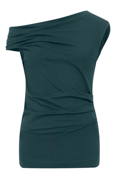 Женский хлопковый топ DRIES VAN NOTEN, арт. 011108/3603