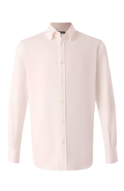 Мужская хлопковая рубашка ZEGNA, арт. SRB4/UEX35A8