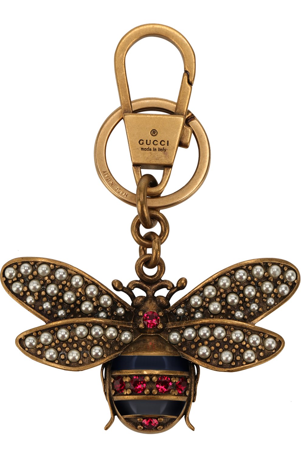 Брелок для ключей с декоративной отделкой GUCCI, арт. 476389/IAAGT, фото 1